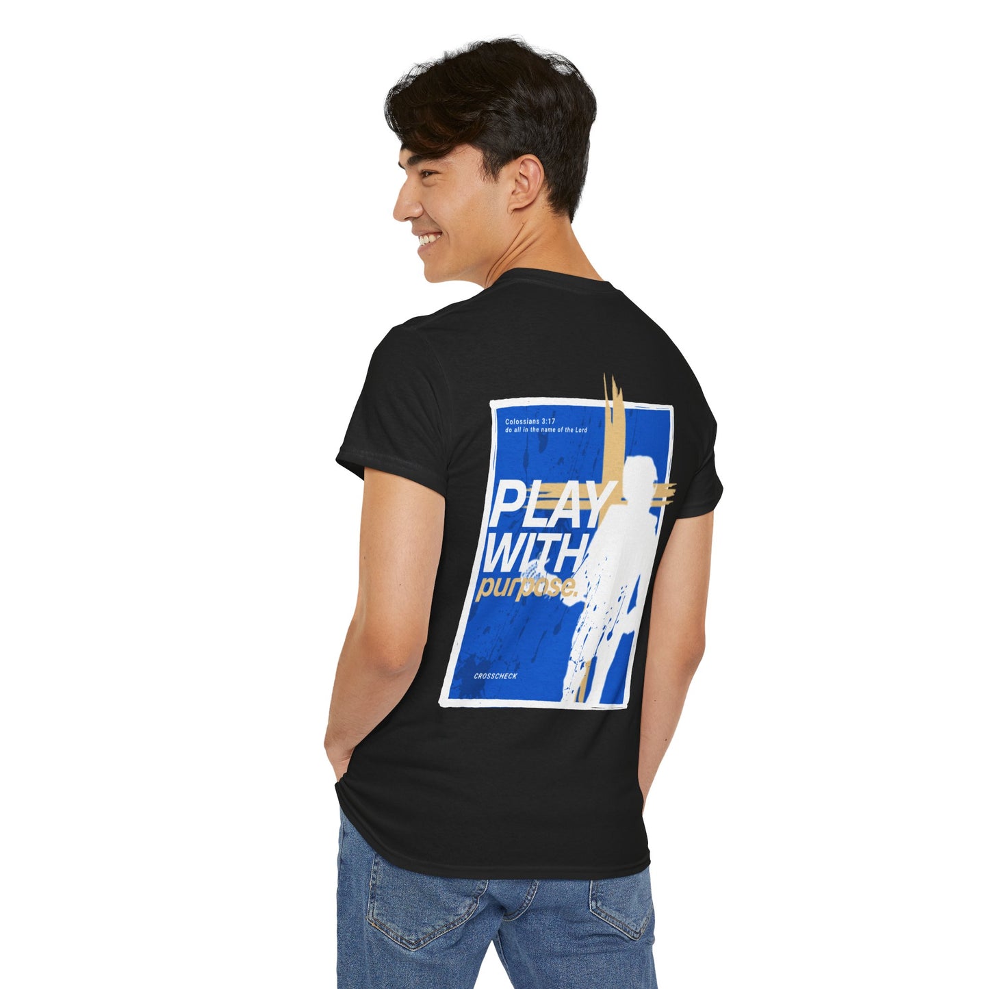 PLAY WITH PURPOSE - Graphic Tee by crosscheck