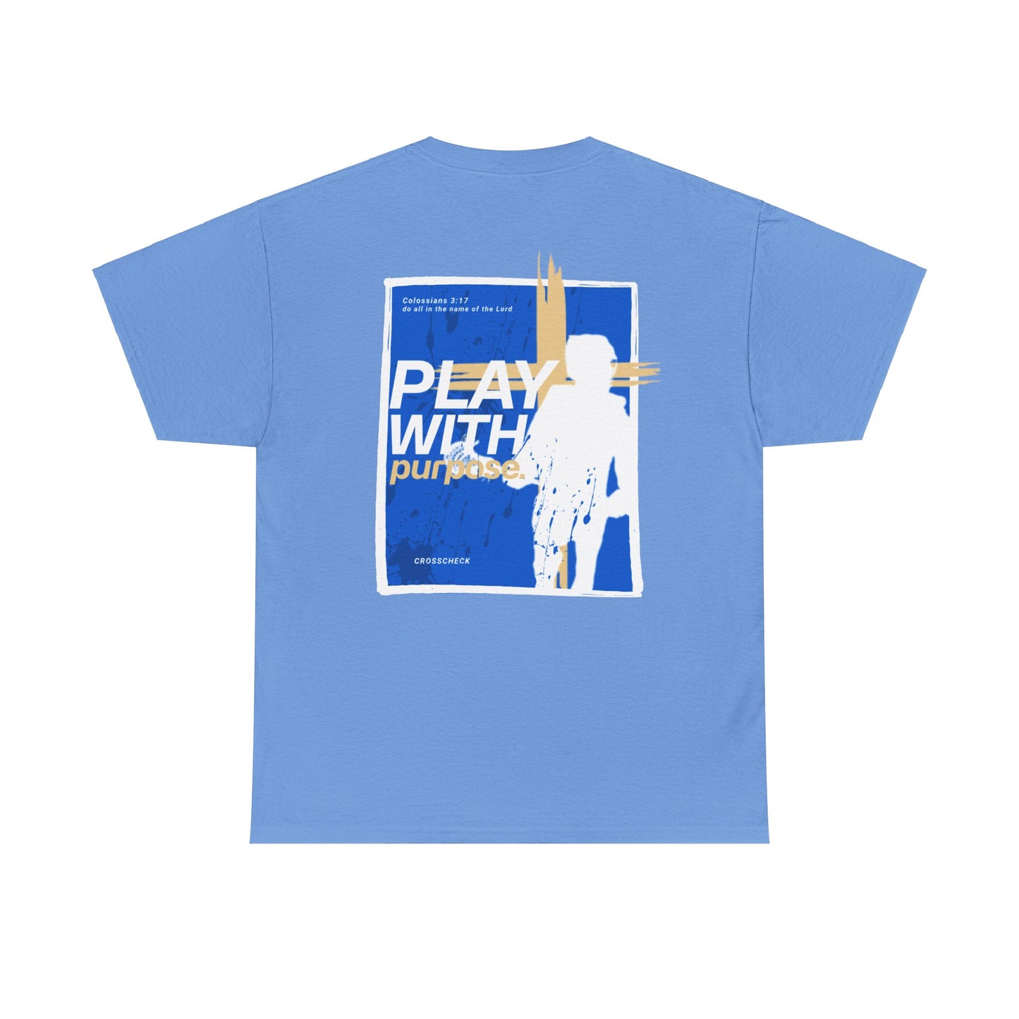 PLAY WITH PURPOSE - Graphic Tee by crosscheck