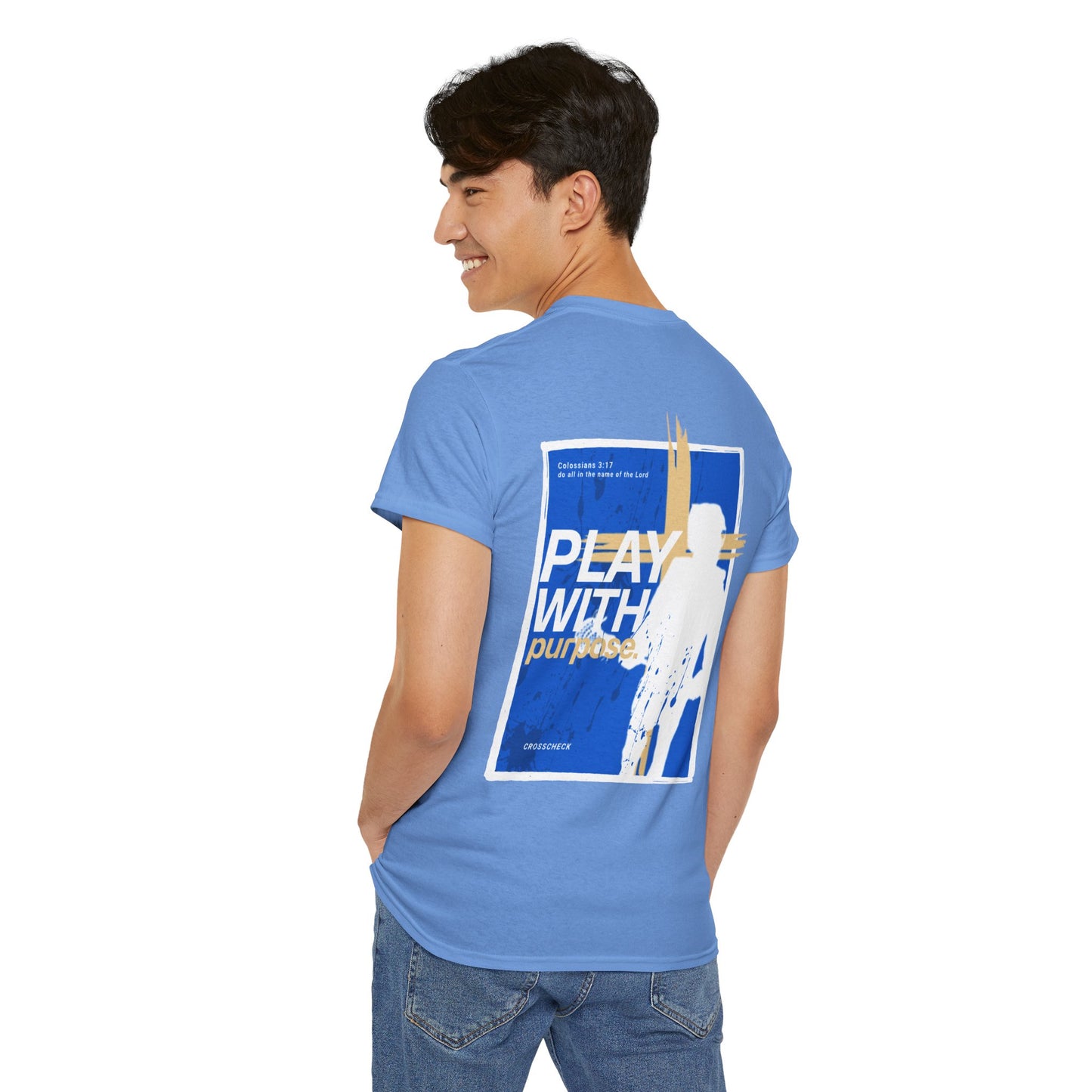 PLAY WITH PURPOSE - Graphic Tee by crosscheck