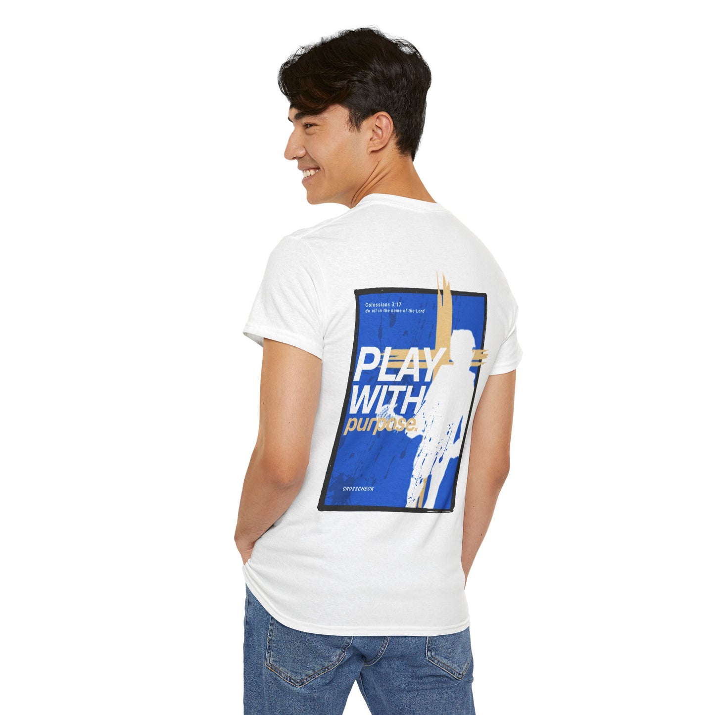 PLAY WITH PURPOSE - Graphic Tee by crosscheck