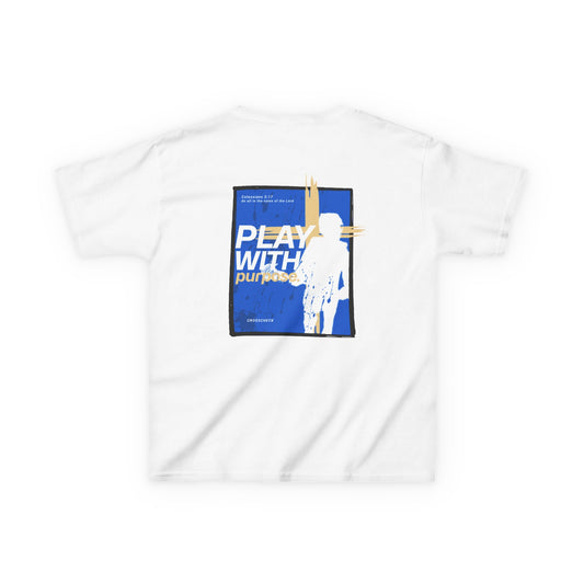 PLAY WITH PURPOSE (Youth) - Graphic Tee by crosscheck